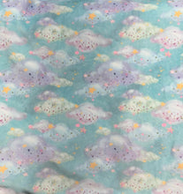 Load image into Gallery viewer, SQUISHY Pajamas - Pastel Clouds SLEEVELESS LARGE LONG READY TO SHIP