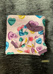 SQUISHY Pajamas - Heart Valentine