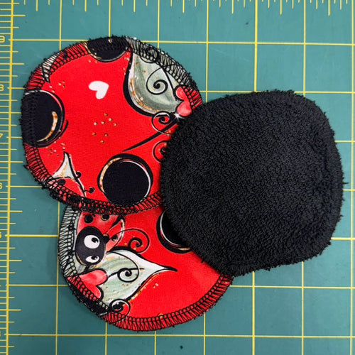 Lingette démaquillante doublée - Coccinelle 🐞