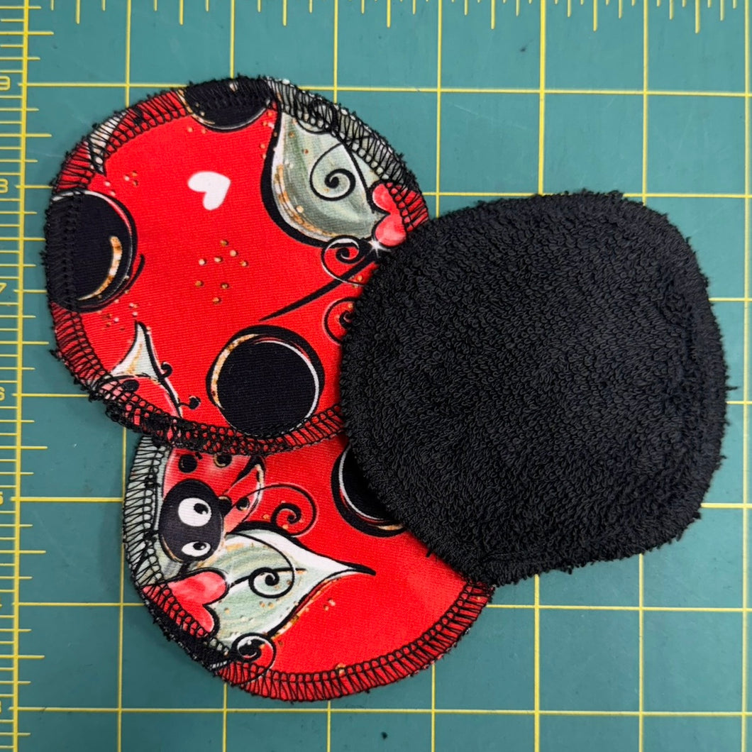 Lingette démaquillante doublée - Coccinelle 🐞