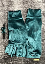 Load image into Gallery viewer, Robe - Velours vert