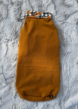 Charger l'image dans la galerie, Chandail long col chemise - Plaid écureuil &amp; caramel