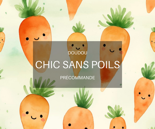 Doudou squishy -  Carottes 🥕