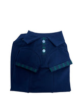 Load image into Gallery viewer, Polo - Navy green checks