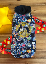 Load image into Gallery viewer, Chandail long à capuche Raglan - Bébé Mario
