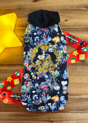 Chandail long à capuche Raglan - Bébé Mario