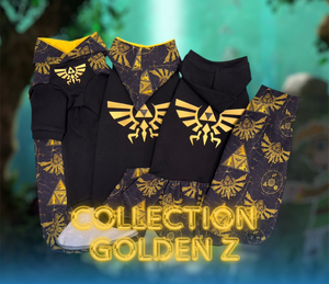 Chandail long à capuche - Golden Z