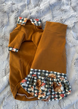 Charger l&#39;image dans la galerie, Robe - Caramel &amp; plaid écureuil