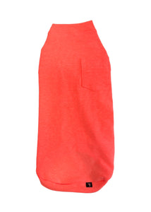 T-shirt - Neon orange heather