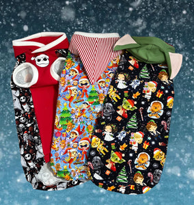 Long Hooded Sweater - Naughty Elf