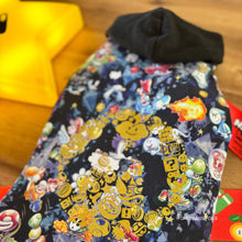 Load image into Gallery viewer, Chandail long à capuche Raglan - Bébé Mario