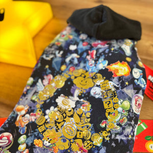Chandail long à capuche Raglan - Bébé Mario