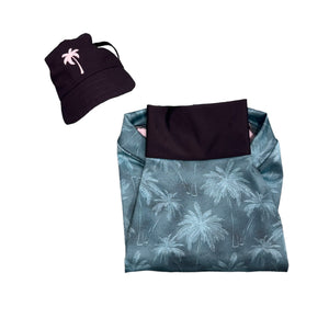 Cap - Black Palm Tree
