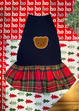 Load image into Gallery viewer, Puffy Dress - Red and Green Checks
