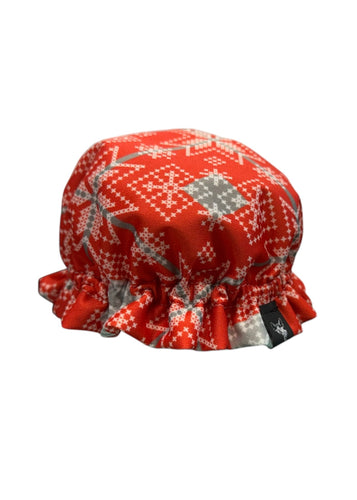 Bonnet de douche - Tricot festif