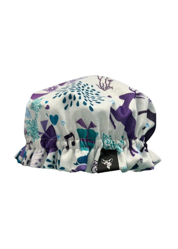 Bonnet de douche - Hiver violet