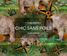 Load image into Gallery viewer, Pyjama SQUISHY -  Ours brun