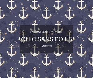 Pyjama léger rib - Ancres