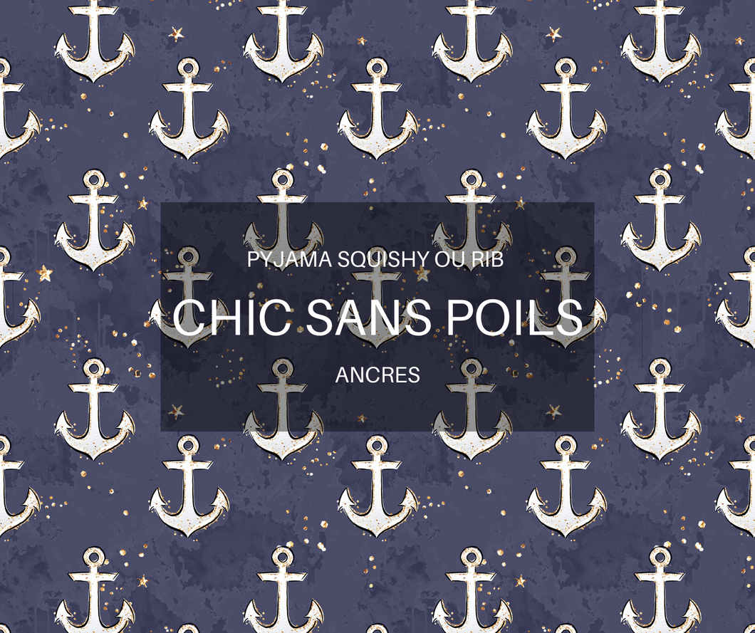 Pyjama léger rib - Ancres