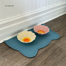 Charger l&#39;image dans la galerie, Tapis de silicone - Chat Bleu