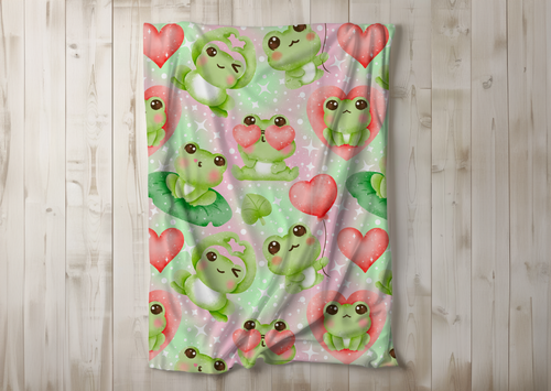 Doudou squishy -  Valentine Froggy