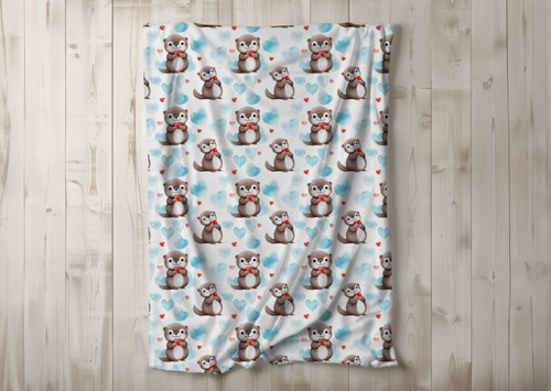 Doudou squishy -  Loutre de l'amour