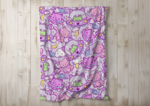 Doudou squishy -  Space Kitties