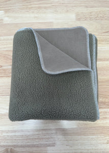 Doudou de polar doublé - Mouton beige