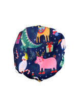 Load image into Gallery viewer, Shower cap - Colorful Christmas 🎄