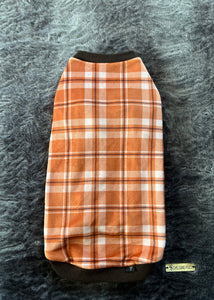 SQUISHY Pajamas - Rust Plaid
