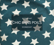 Load image into Gallery viewer, ECONOCHAT - Teal stars