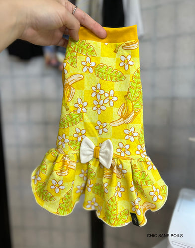Summer dress - Banana 🍌 floral