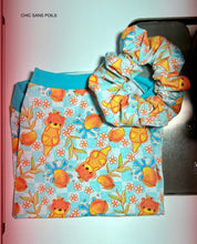 Load image into Gallery viewer, Hair scrunchie - MangÔLoutre matching kit
