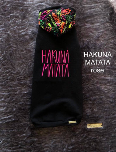 READY TO SHIP Hooded Camisole - Hakuna Matata Pink 