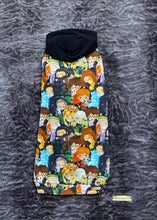 Load image into Gallery viewer, Long Hooded Sweater - Wizard &amp; friend