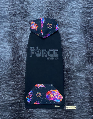 Long Hooded Sweater - THE FORCE