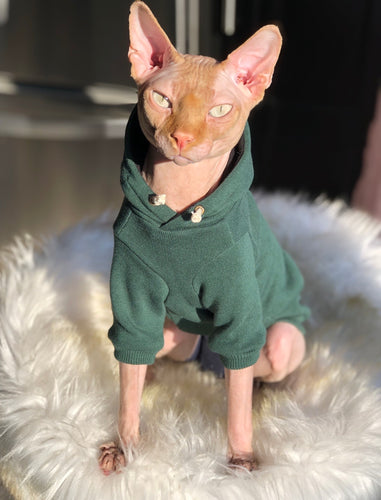Bamboo Hoodie - Forest Green