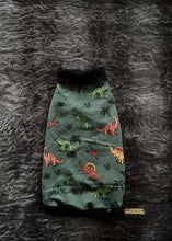 Load image into Gallery viewer, Long shirt collar sweater - Dinos