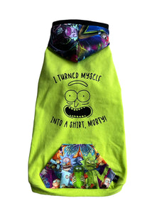 Long Hooded Sweater - MORTY SHIRT