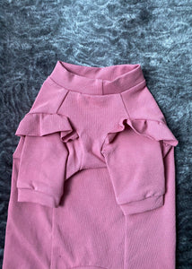 RUFFLES Long Sleeve Sweater READY TO GO - Little Wildflower SMALL