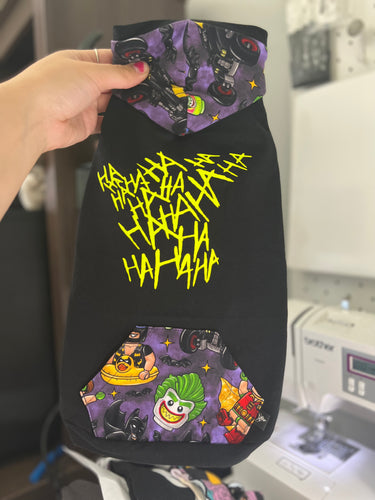 Long Hooded Sweater - JOKER Lego