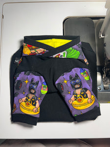 Long Hooded Sweater - JOKER Lego