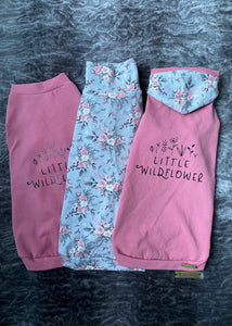 RUFFLES camisole sleeve sweater - candy pink + personalization