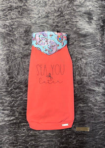 Hooded camisole - Sea you later
