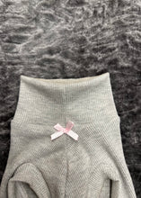 Load image into Gallery viewer, Turtleneck - Grey cotton rib