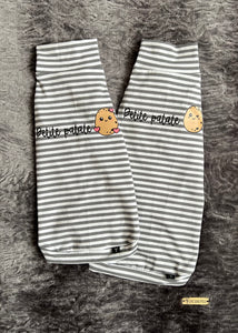 Turtleneck - Small potato STRIPED + LARGE