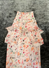 Charger l&#39;image dans la galerie, Chandail manches longues RUFFLES - Rib rosé fleuri
