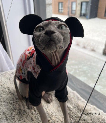 Long Hooded Sweater - MickeyLove
