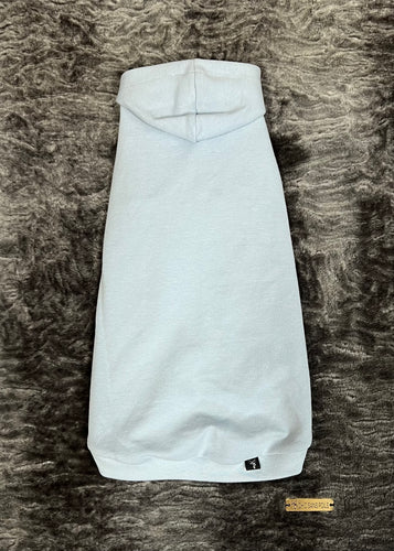 Organic Cotton Hoodie - Light Blue