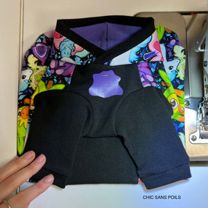 Chandail long à capuche - Poké Ditto
